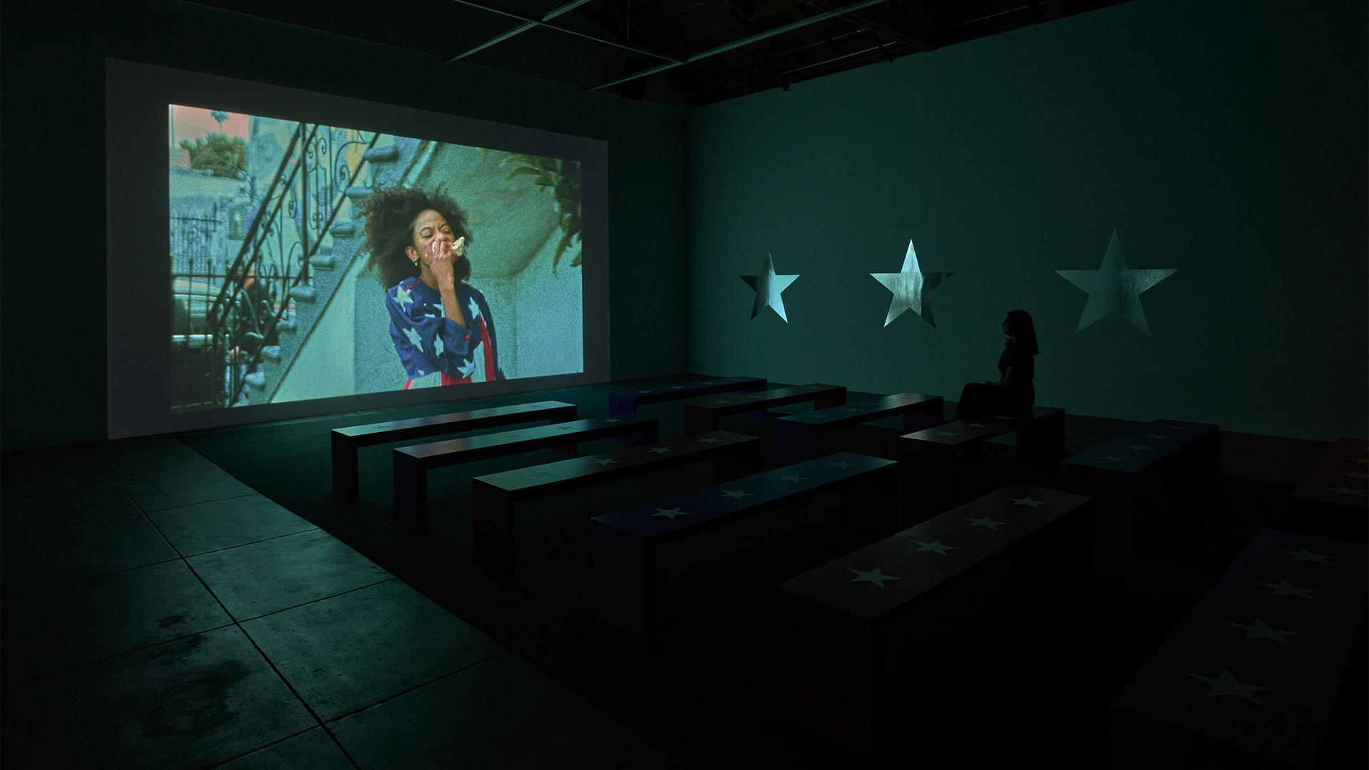 Seven-year ongoing relationship, multichannel video and sound installations